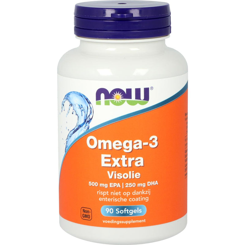 NOW Omega-3 Extra - 90 softgels
