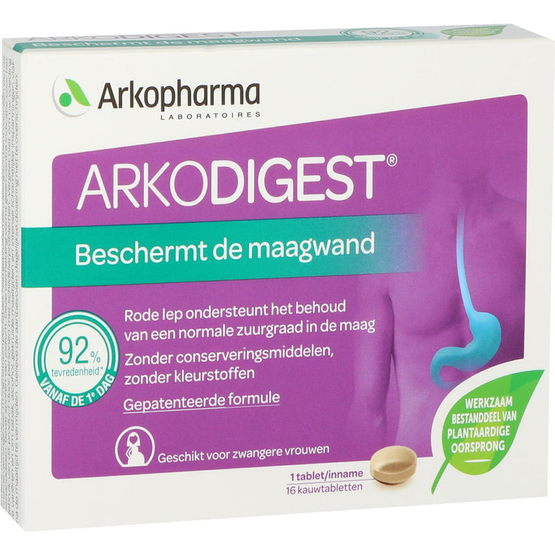 Arkopharma Arkodigest - 16 Kauwtabletten