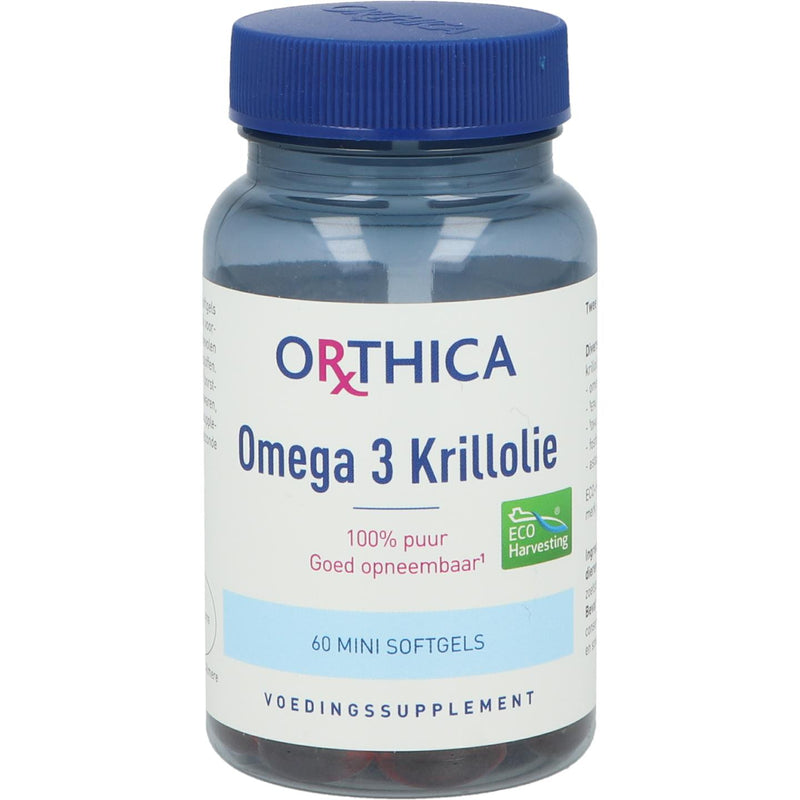 Orthica Omega 3 Krillolie - 60 Capsules