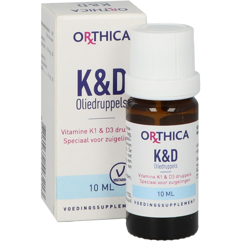 Orthica K&D (Vitamine K1 & D3 voor zuigelingen) - 10 Milliliter