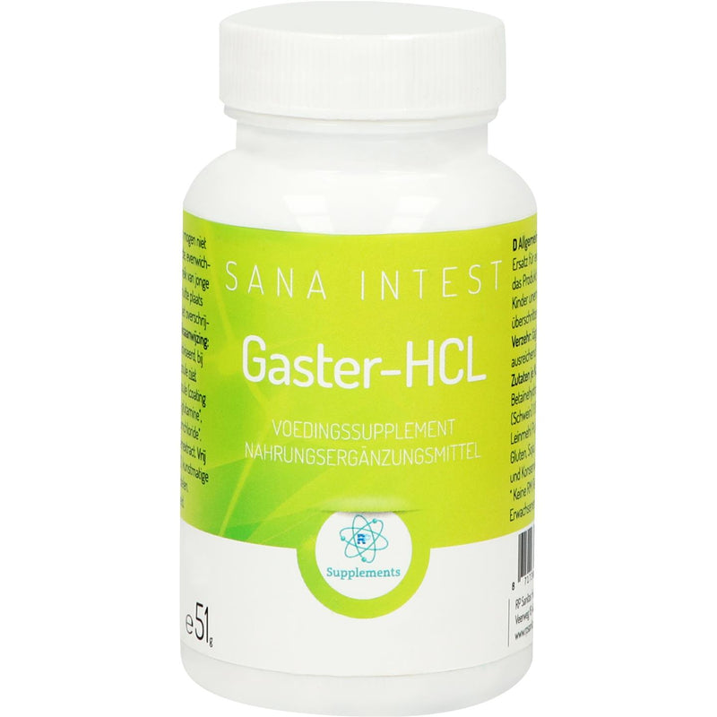 RP Supplements Gaster-HCL - 120 capsules