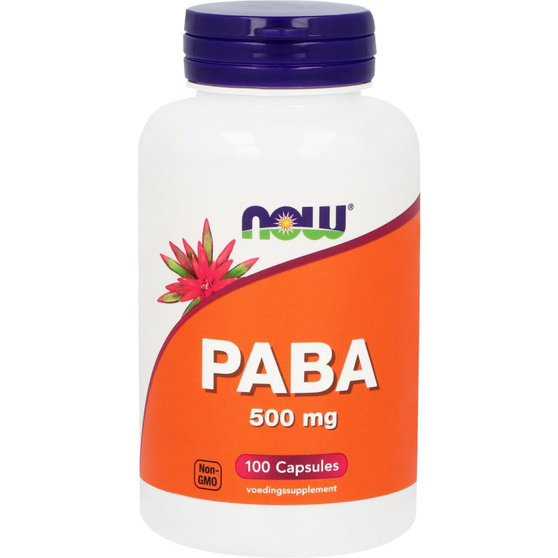 NOW PABA 500 mg - 100 capsules
