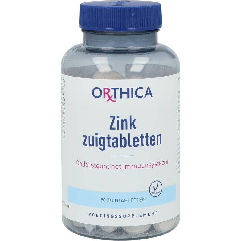 Orthica Zink zuigtabletten - 90 Zuigtabletten