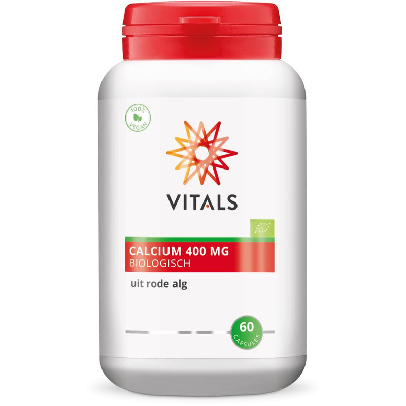 Vitals Calcium 400 mg Biologisch - 60 capsules