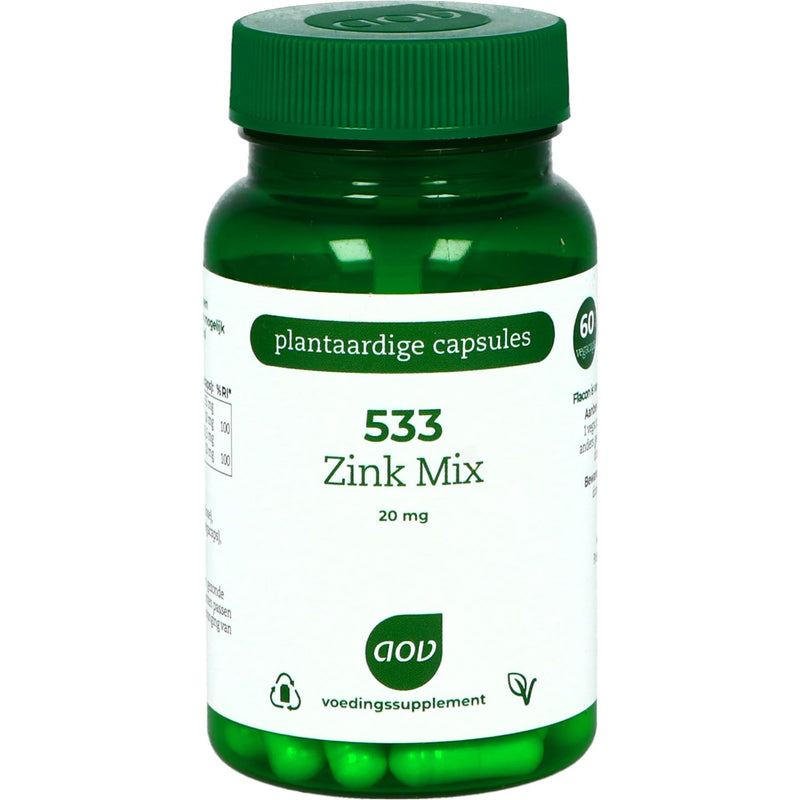 AOV 533 Zink Mix - 60 Vegetarische capsules