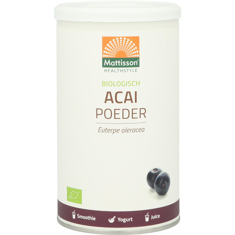 Mattisson Biologische Acai - 125 gram