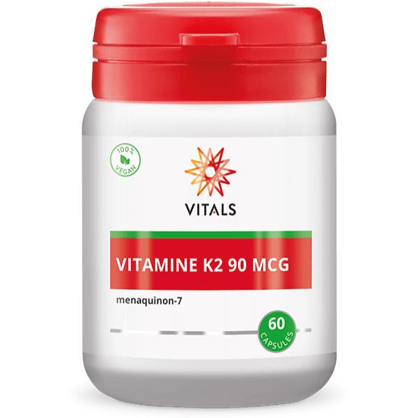 Vitals Vitamine K2 90 mcg - 60 Capsules