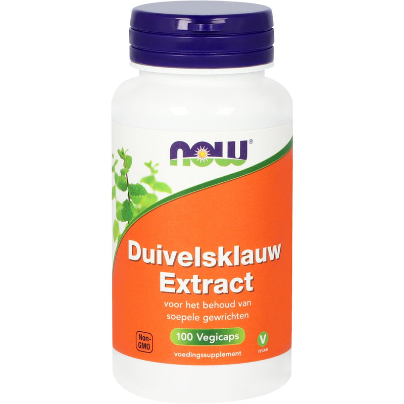 NOW Duivelsklauw extract - 100 Vegetarische capsules