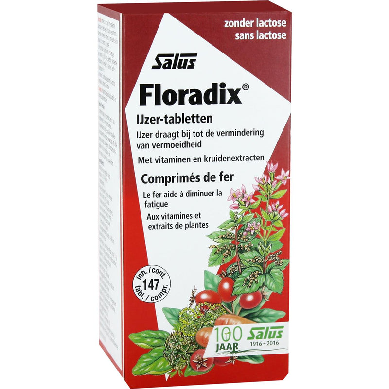 Salus Floradix IJzer-tabletten - 147 tabletten