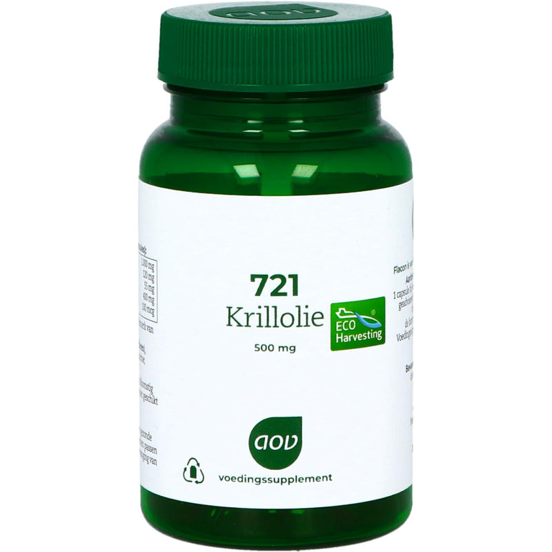 AOV 721 Krillolie 500 mg - 60 Capsules
