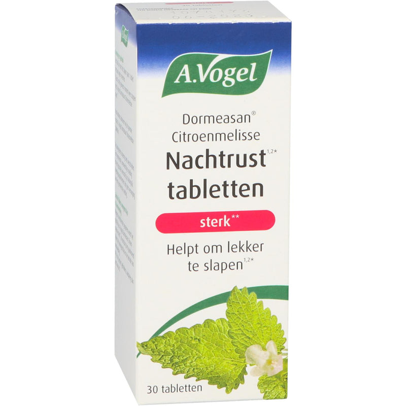 A.Vogel Dormeasan Citroenmelisse Sterk - 30 tabletten