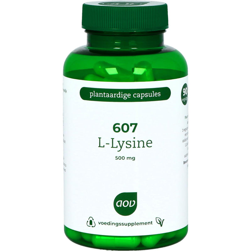 AOV 607 L-Lysine 500 mg - 90 Vegetarische capsules