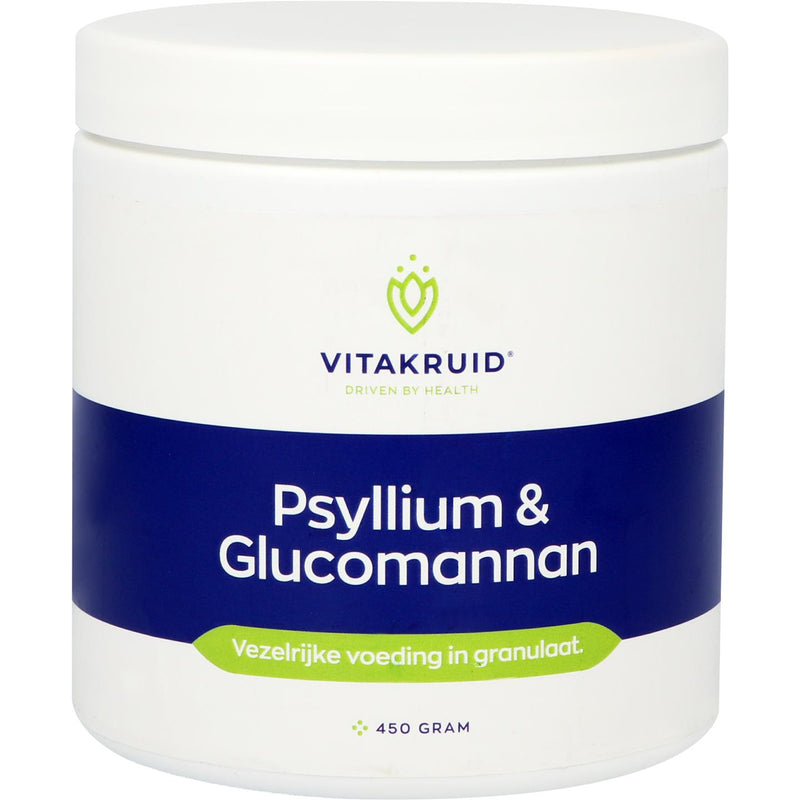 VitaKruid Psyllium & Glucomannan - 450 gram