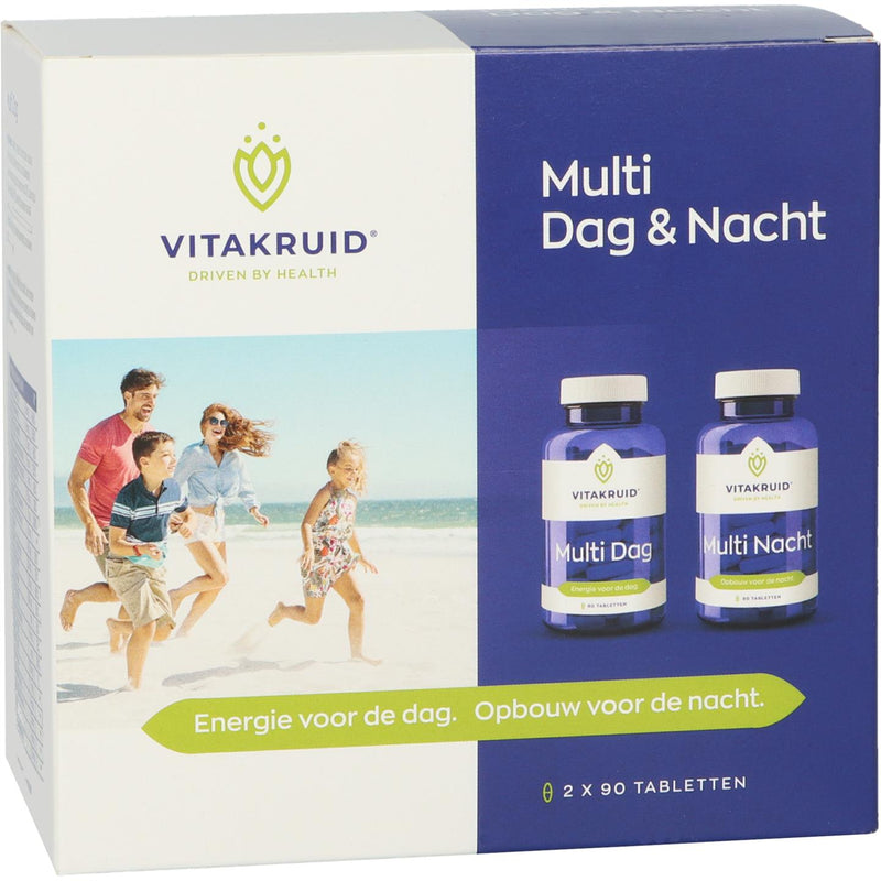 VitaKruid Multi Dag & Nacht - 180 Tabletten