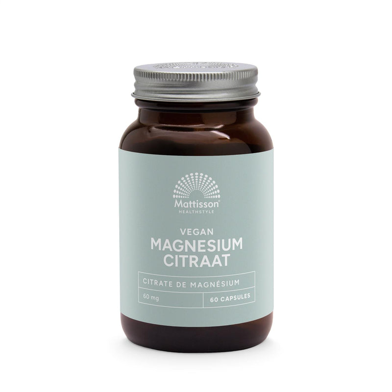 Mattisson Magnesium Citraat - 60 vcaps