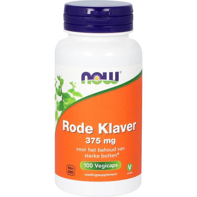 NOW Rode Klaver 375 mg - 100 Capsules