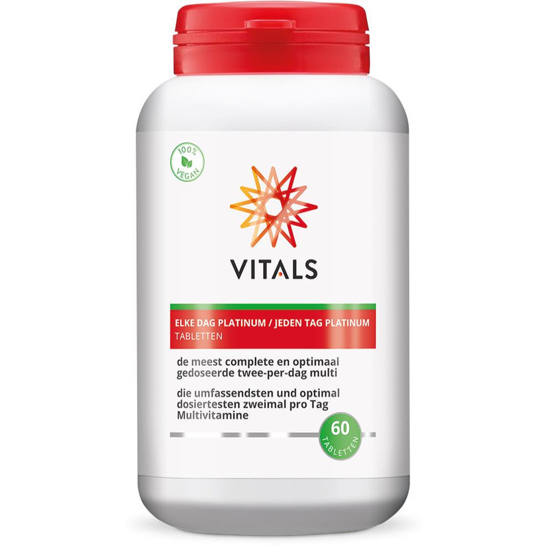 Vitals Elke Dag Platinum - 60 Tabletten