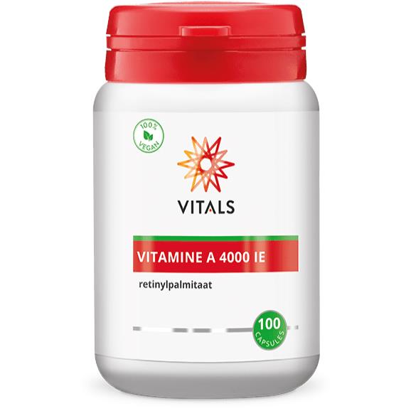 Vitals Vitamine A 4000 IE - 100 Capsules
