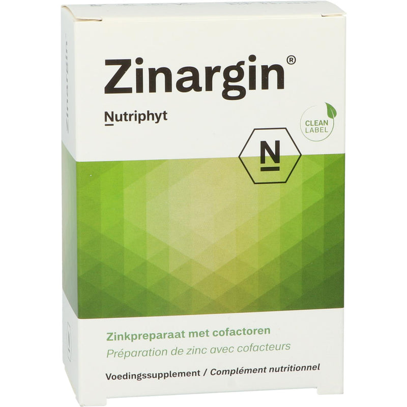Nutriphyt Zinargin - 60 tabletten