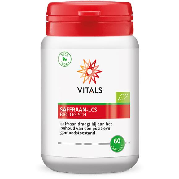 Vitals Saffraan-LCS Biologisch - 60 Capsules