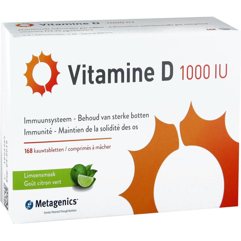 Metagenics Vitamine D 1000 IE - 168 tabletten