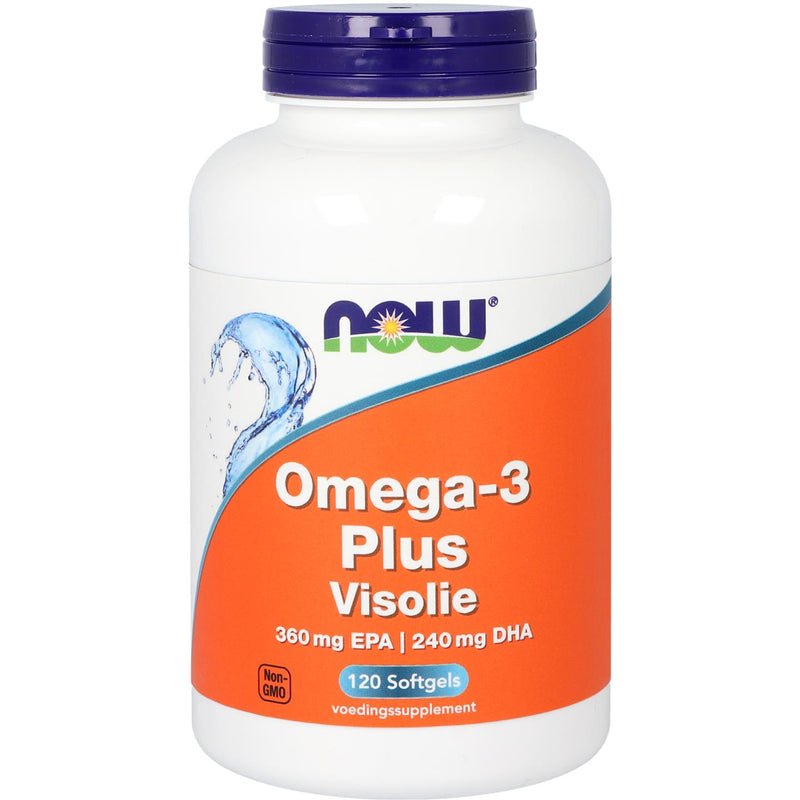 NOW Omega-3 Plus - 120 softgels