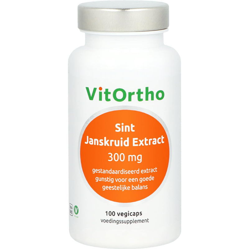 VitOrtho Sint Janskruid extract 300 mg - 100 Vegetarische capsules