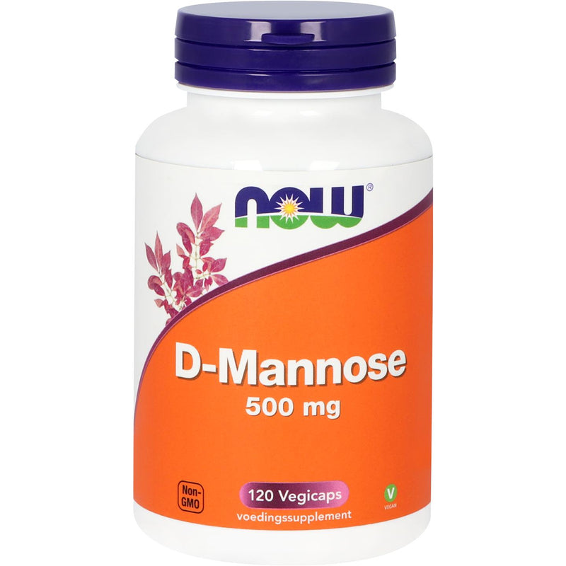 NOW D-Mannose 500 mg - 120 vcaps