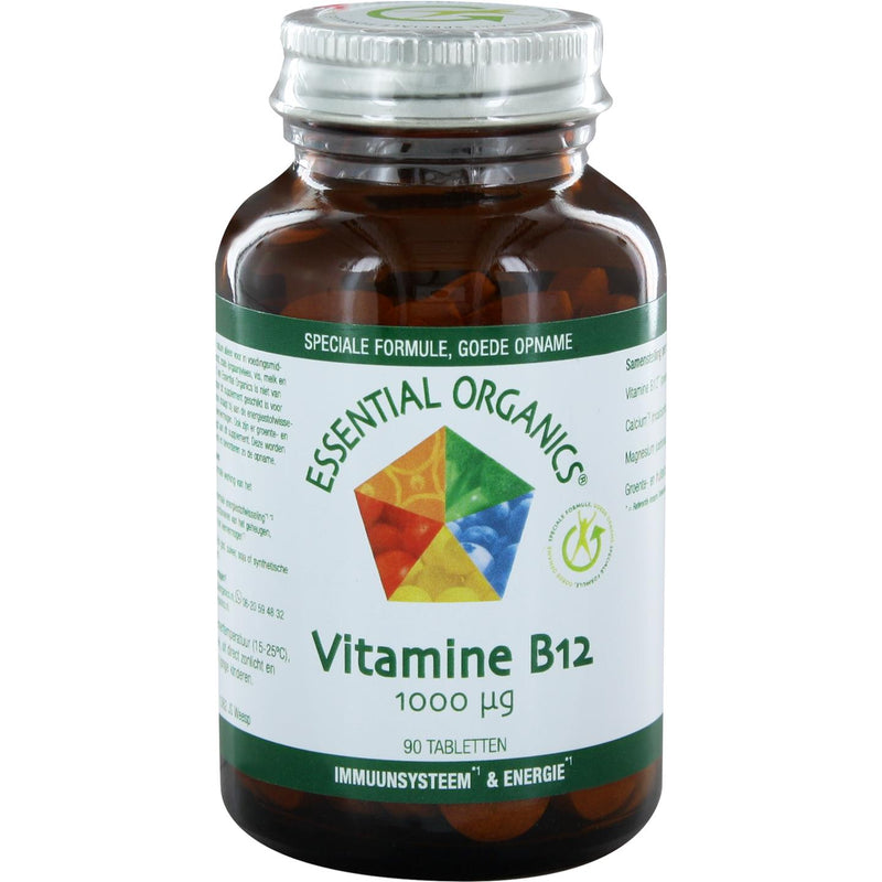 Essential Organics Vitamine B12 1000 mcg - 90 Tabletten