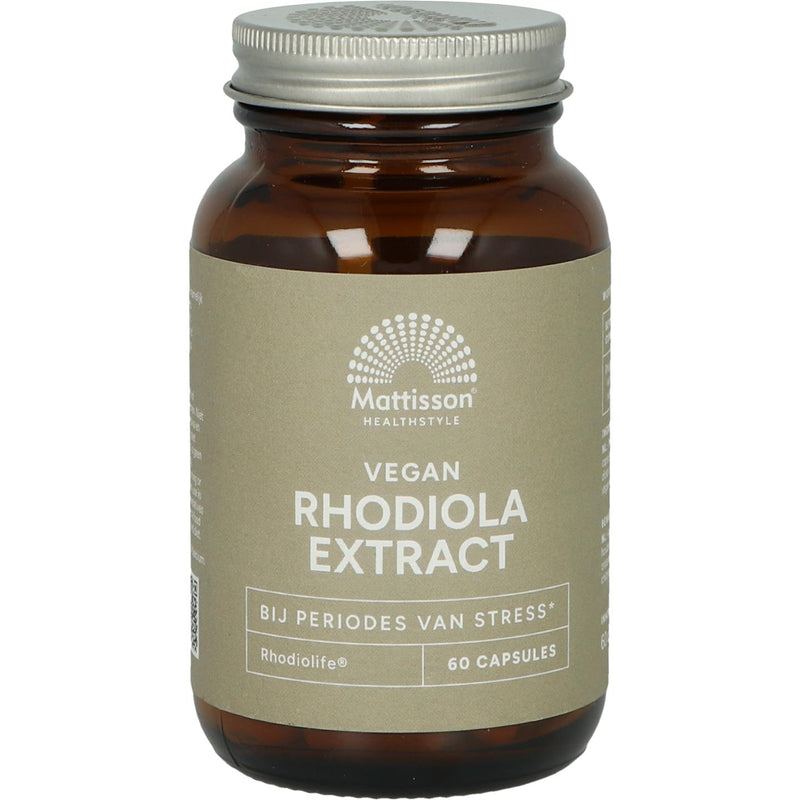 Mattisson Vegan Rhodiola extract - 60 Vcaps