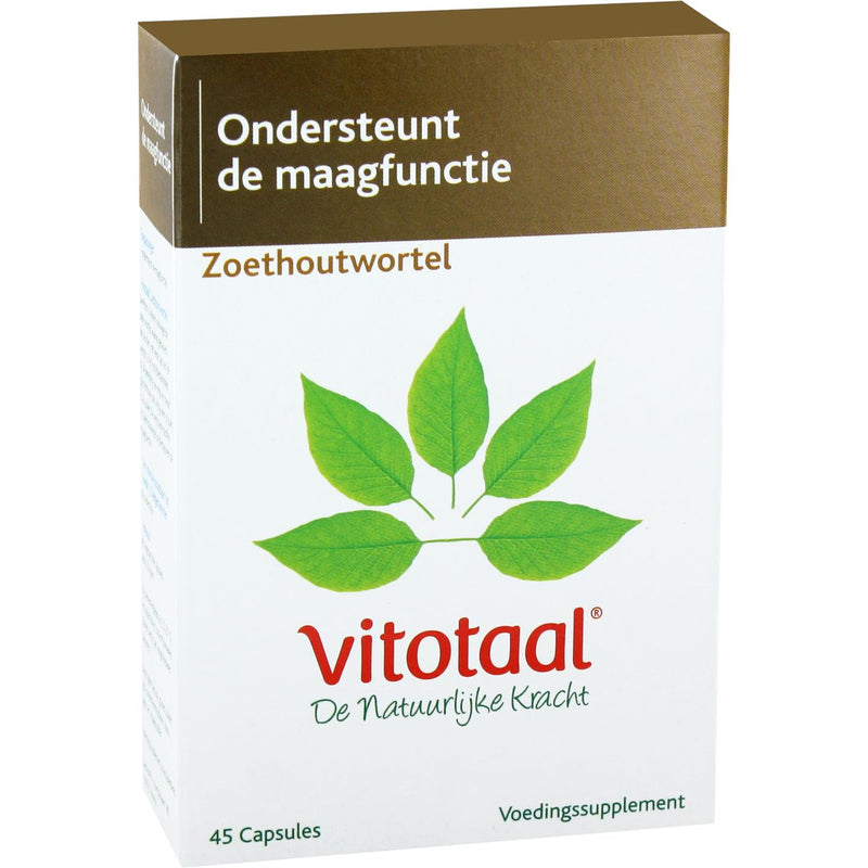 Vitotaal Zoethoutwortel - 45 capsules