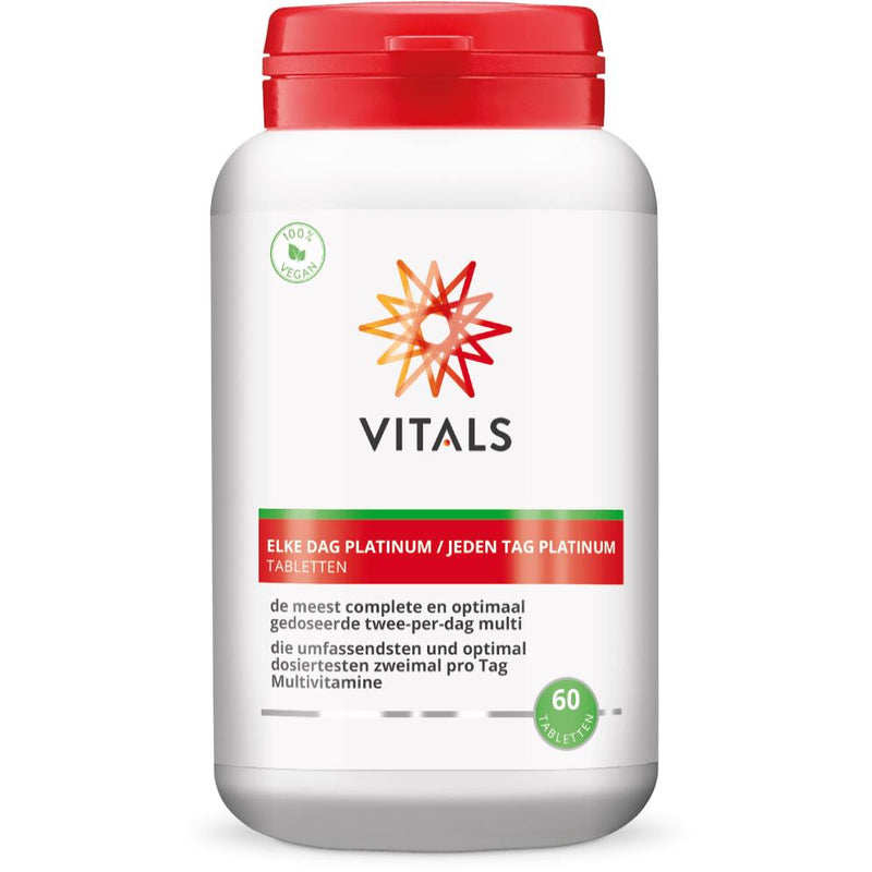 Vitals Elke Dag Platinum - 60 Tabletten