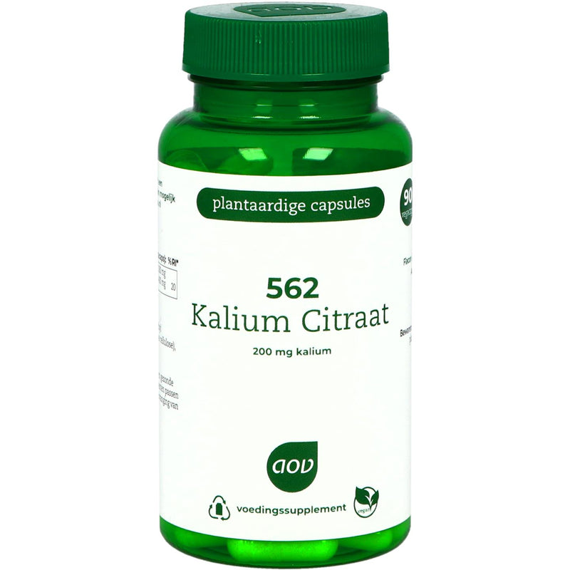 AOV 562 Kalium Citraat - 90 Vegetarische capsules