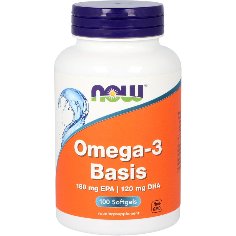 NOW Omega-3 Basis - 100 softgels
