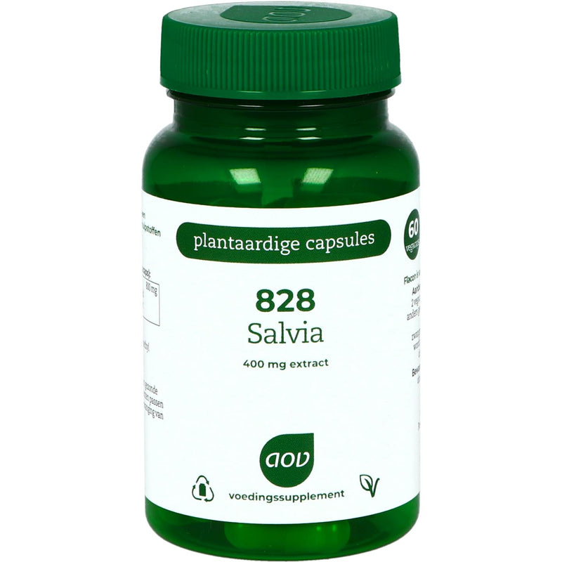 AOV 828 Salvia-extract 400 mg - 60 Vegetarische capsules