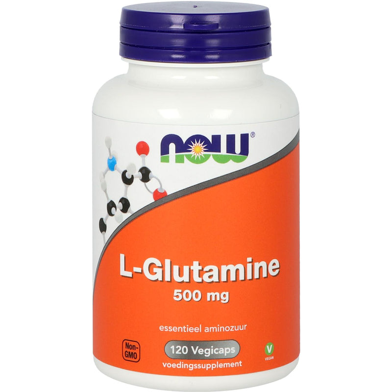 NOW L-Glutamine 500 mg - 120 Vcaps