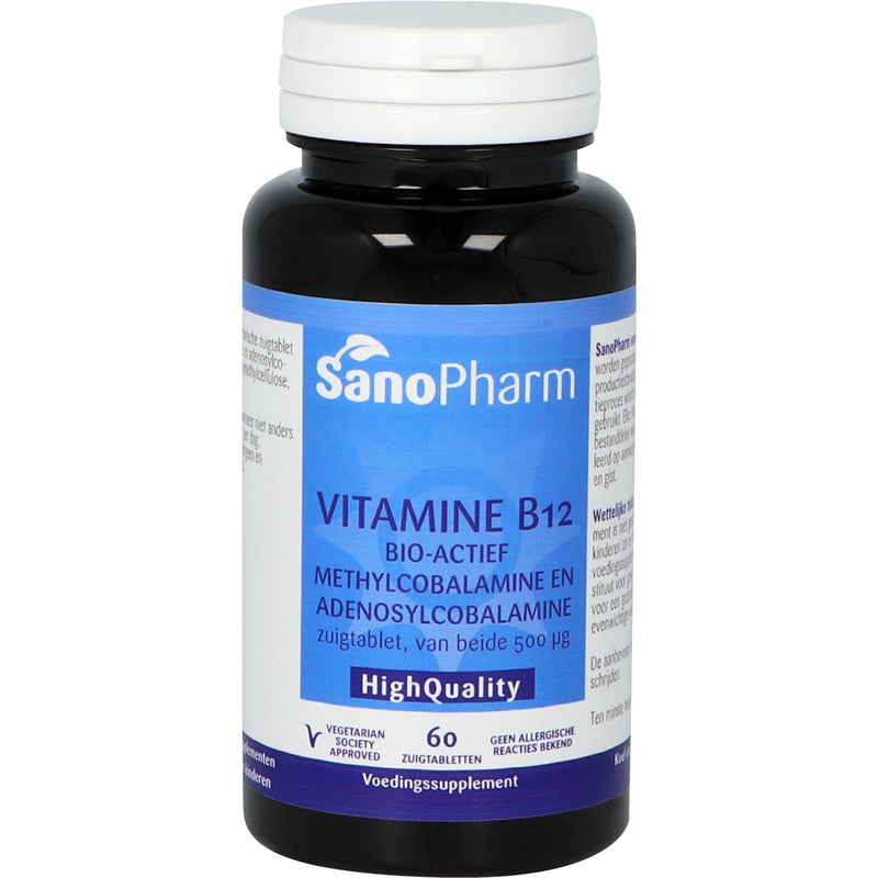 SanoPharm Vitamine B12 - 60 zuigtablet