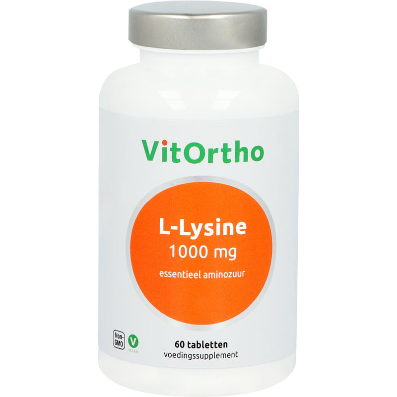 VitOrtho L-Lysine 1000 mg - 60 tabletten