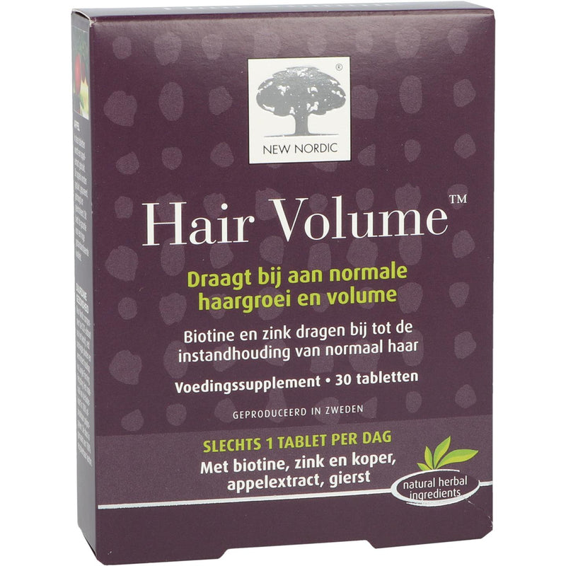 New Nordic Hair Volume - 30 tabletten