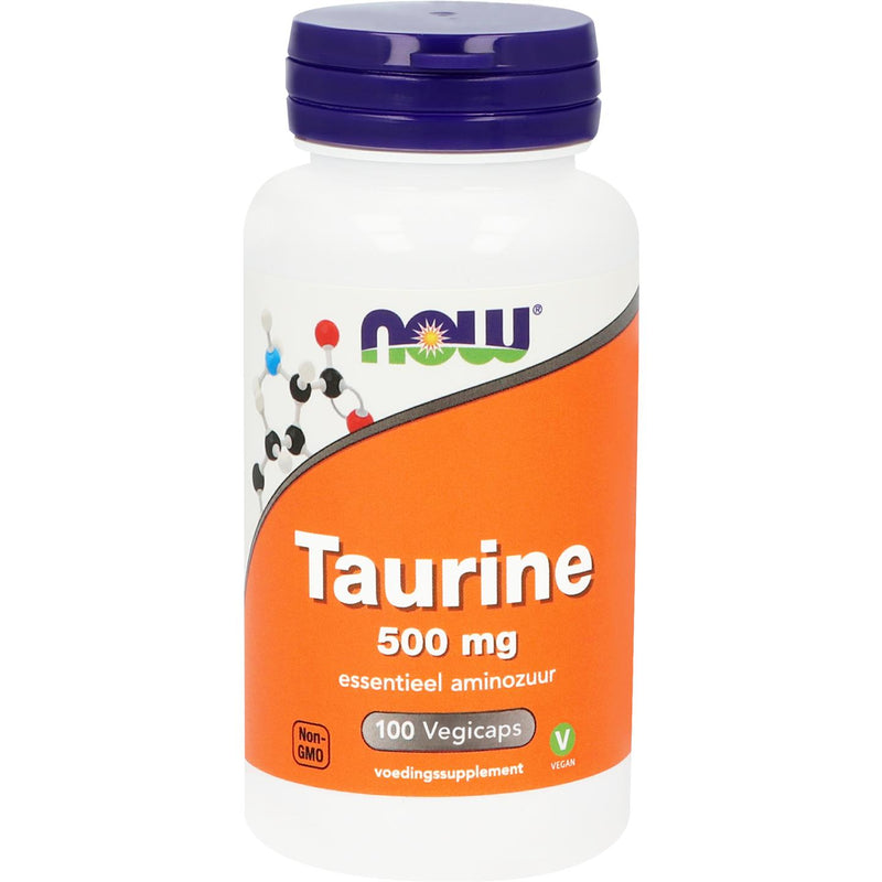 NOW Taurine 500 mg - 100 vcaps