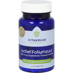VitaKruid Actief Foliumzuur - 90 Tabletten
