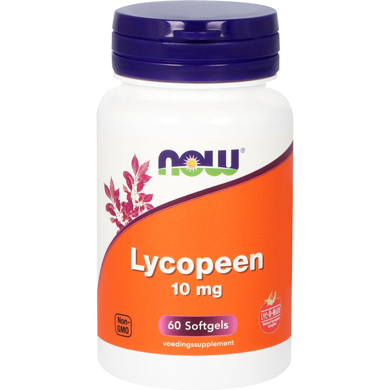 NOW Lycopeen 10 mg - 60 softgels
