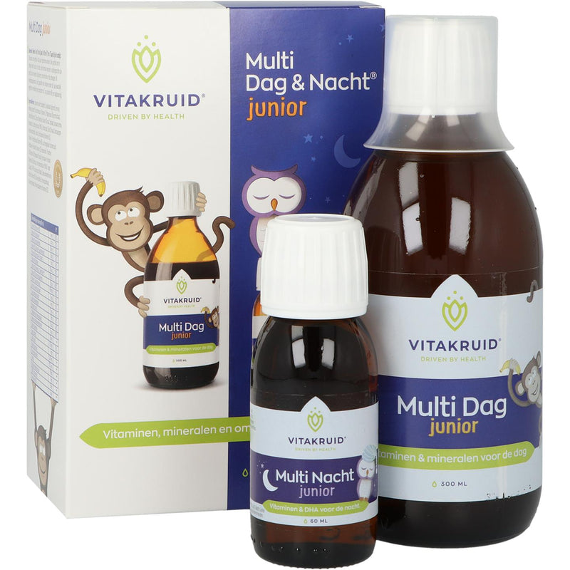 VitaKruid Multi Dag & Nacht Junior - 360 Milliliter