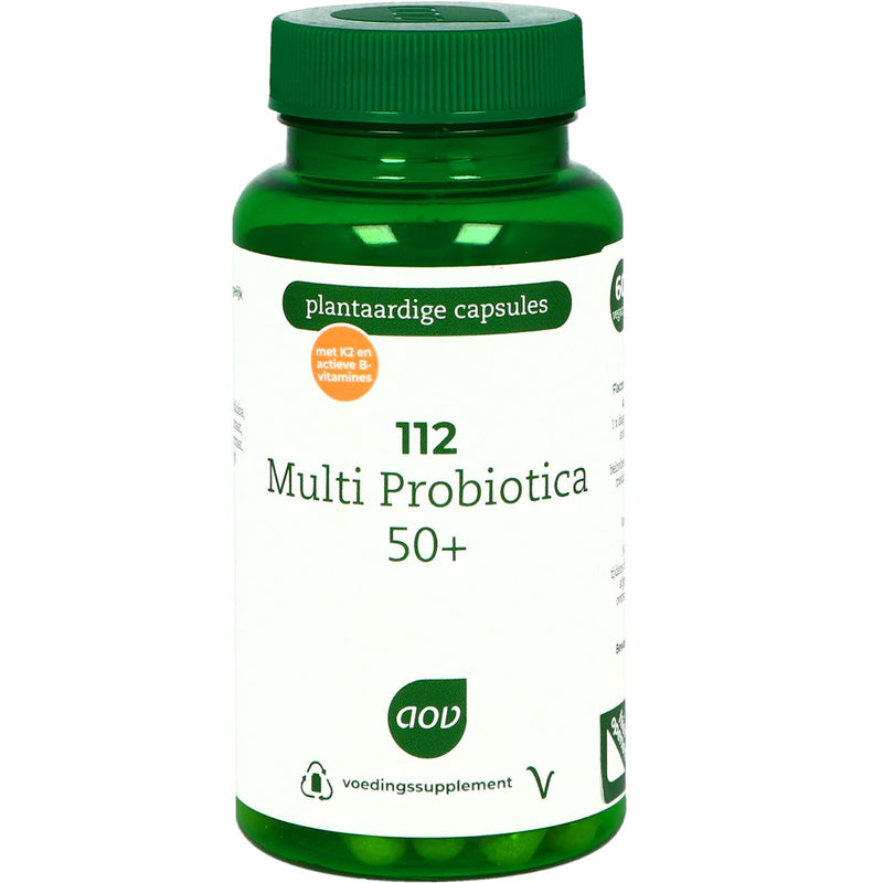 AOV 112 Multi Probiotica 50+ - 60 Vegetarische capsules