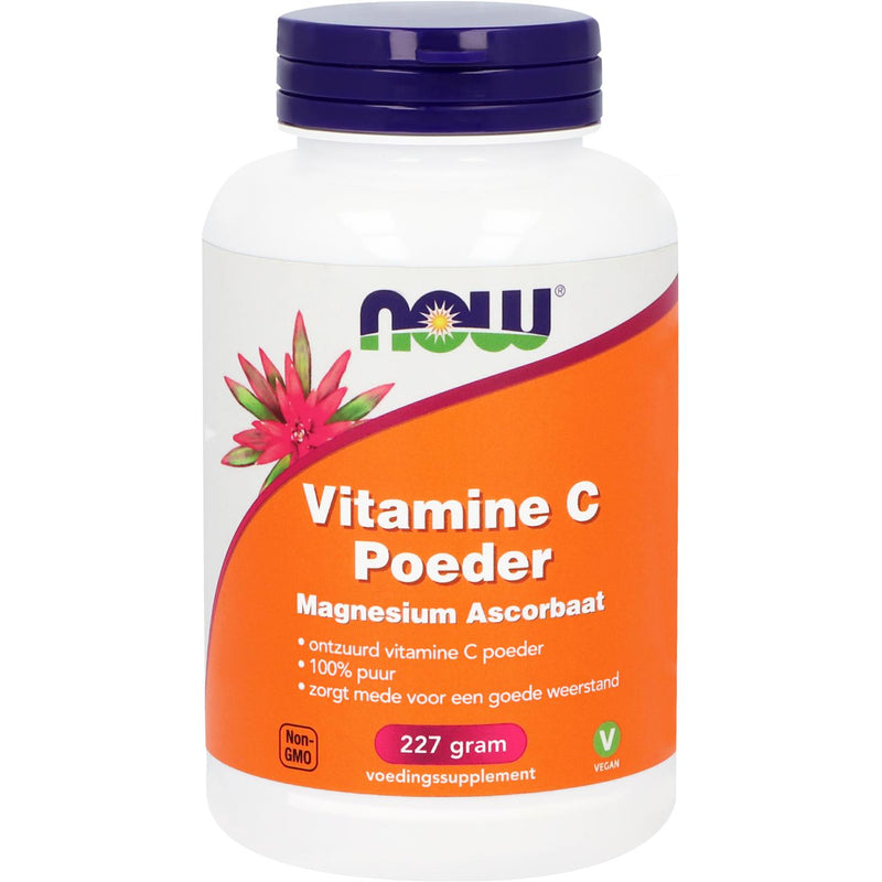 NOW Vitamine C poeder (Magnesium Ascorbaat) - 227 gram