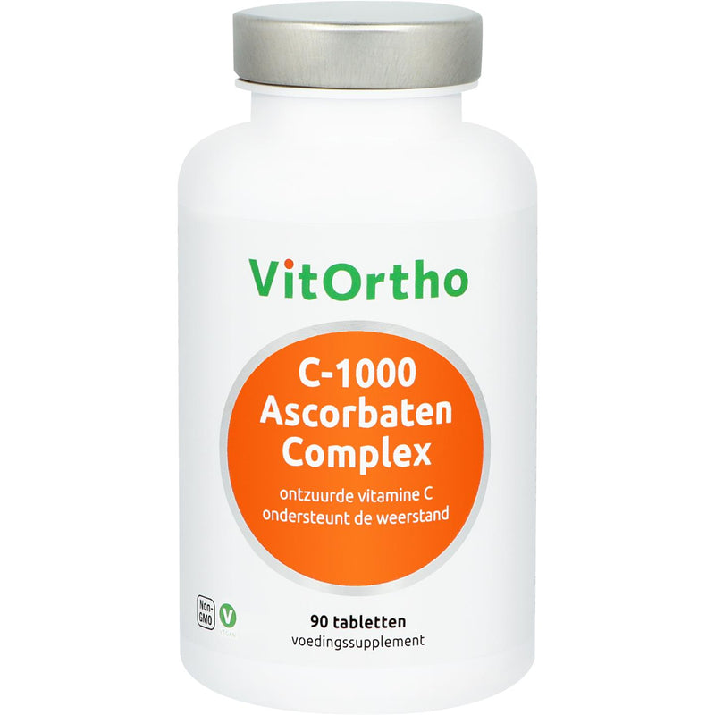 VitOrtho C-1000 Ascorbaten complex - 90 Tabletten