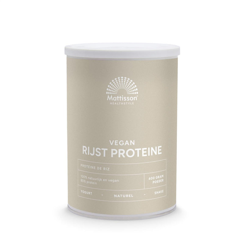 Mattisson Vegan Rijst Proteïne - 400 gram