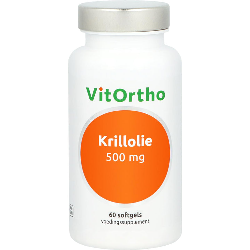 VitOrtho Krillolie 500 mg - 60 softgels