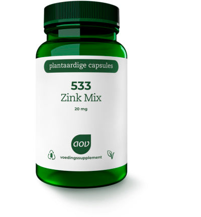 AOV 533 Zink Mix - 60 Vegetarische capsules