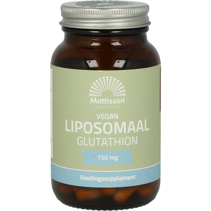 Mattisson Vegan Liposomaal Glutathion 150 mg - 60 vcaps
